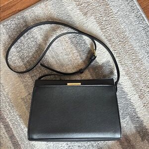 EUC Calvin Klein Black crossbody bag with gold hardware